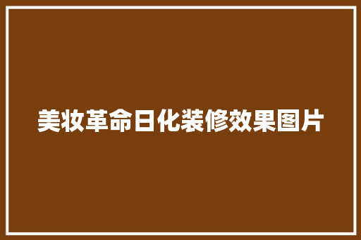 美妆革命日化装修效果图片  第1张